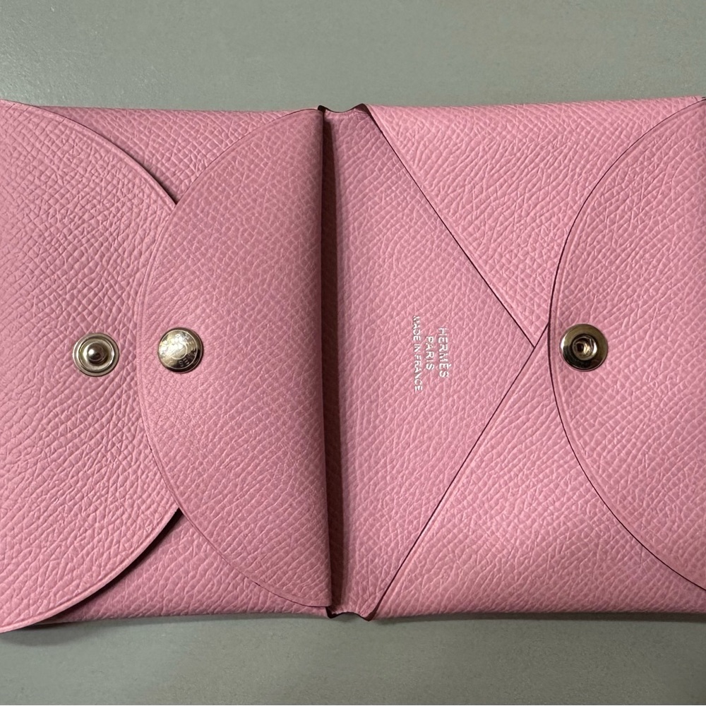 Hermes Calvi Duo Compact Wallet